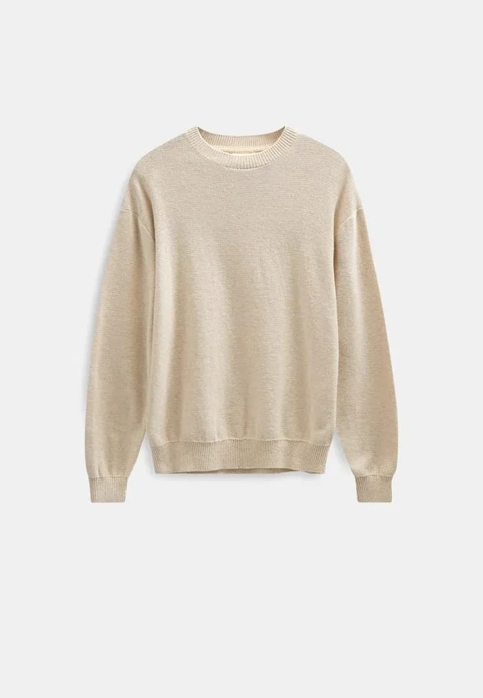 AKEBBE COTTON/SILK KNIT - Tofu